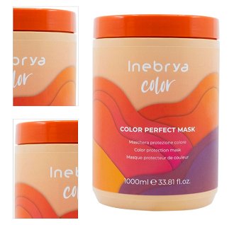 Maska na ochranu farby vlasov Inebrya Color Perfect Mask - 1000 ml (771026290) + darček zadarmo 4
