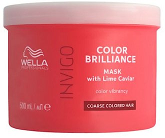 Maska na silné farbené vlasy Wella Professionals Invigo Color Brilliance Coarse Mask - 500 ml (99350170072) + darček zadarmo