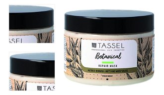 Maska na suché a poškodené vlasy Tassel Cosmetics Botanical Repair Mask - 300 ml (07610) + darček zadarmo 4