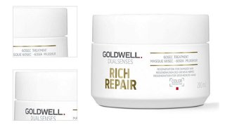 Maska na suché vlasy Goldwell Dualsenses Rich Repair - 200 ml (206139) + DARČEK ZADARMO 4