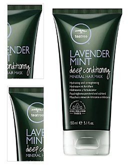 Maska na suché vlasy Paul Mitchell Tea Tree Lavender Mint Mineral Hair Mask - 150 ml (201266) + darček zadarmo 4