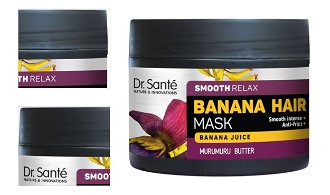 Maska na uhladenie vlasov Dr. Santé Smooth Relax Banana Hair Mask - 300 ml 4