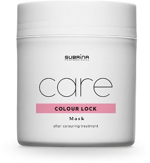 Maska po farbení vlasov Subrina Professional Care Colour Lock Mask - 500 ml (060270) + darček zadarmo
