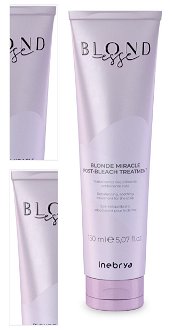 Maska po odfarbovaniu Inebrya Blondesse Blonde Miracle Post-Bleach Treatment - 150 ml (771026175) + darček zadarmo 4