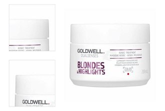 Maska pre blond a melírované vlasy Goldwell Dualsenses - 200 ml (206121) + darček zadarmo 4