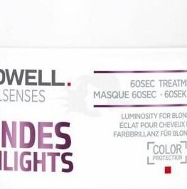 Maska pre blond a melírované vlasy Goldwell Dualsenses - 200 ml (206121) + darček zadarmo 5