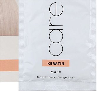 Maska pre extrémne poškodené vlasy Subrina Professional Care Keratin Mask - 10 ml (060369) 9