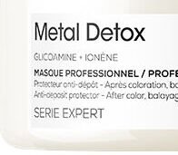 Maska pre farbené a poškodené vlasy Loréal Professionnel Serie Expert Metal Detox - 500 ml - L’Oréal Professionnel + darček zadarmo 8