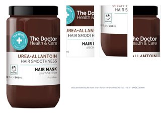 Maska pre hladké vlasy The Doctor Urea + Allantoin Hair Smoothness Hair Mask - 946 ml + DARČEK ZADARMO 1