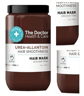 Maska pre hladké vlasy The Doctor Urea + Allantoin Hair Smoothness Hair Mask - 946 ml + DARČEK ZADARMO 3
