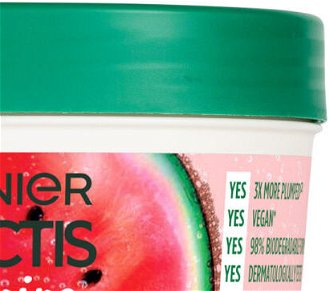 Maska pre jemné vlasy bez objemu Garnier Fructis Watermelon Hair Food 3 Usage Mask - 400 ml (C6845100) + darček zadarmo 7
