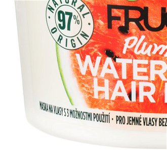 Maska pre jemné vlasy bez objemu Garnier Fructis Watermelon Hair Food - 390 ml + darček zadarmo 8