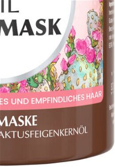 Maska pre jemné vlasy s opunciovým olejom GlySkinCare Organic Opuntia Oil Hair Mask - 300 ml (WYR000266) + darček zadarmo 9