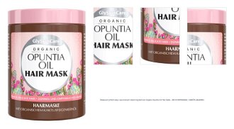 Maska pre jemné vlasy s opunciovým olejom GlySkinCare Organic Opuntia Oil Hair Mask - 300 ml (WYR000266) + darček zadarmo 1