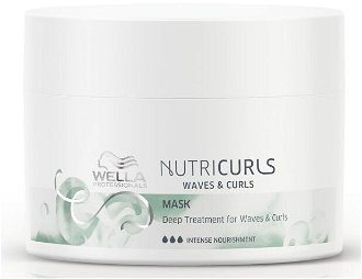 Maska pre kučeravé vlasy Wella NutriCurls for Waves  a  Curls - 150 ml (99240061026) + darček zadarmo 2