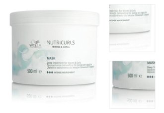 Maska pre kučeravé vlasy Wella Professionals NutriCurls Waves  a  Curls Mask - 500 ml (99240061028) + darček zadarmo 3