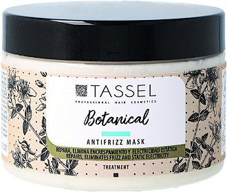 Maska pre nepoddajné a kučeravé vlasy Tassel Cosmetics Botanical Antifrizz - 300ml (07606) + darček zadarmo 2