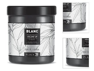 Maska pre objem jemných vlasov Black Blanc - 1000 ml (102018) + darček zadarmo 3