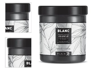 Maska pre objem jemných vlasov Black Blanc - 1000 ml (102018) + darček zadarmo 4