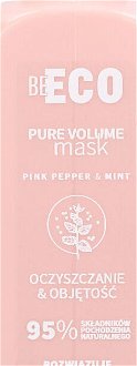 Maska pre objem vlasov Be Eco Pure Volume Mila - 250 ml (0105002) + darček zadarmo 5