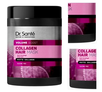 Maska pre objem vlasov Dr. Santé Collagen Hair - 1000 ml + darček zadarmo 3