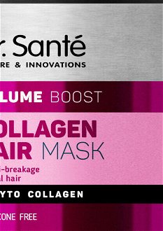 Maska pre objem vlasov Dr. Santé Collagen Hair - 1000 ml + darček zadarmo 5