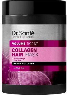 Maska pre objem vlasov Dr. Santé Collagen Hair - 1000 ml + darček zadarmo 2