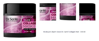 Maska pre objem vlasov Dr. Santé Collagen Hair - 300 ml 1