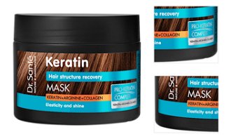 Maska pre obnovu matných a krehkých vlasov Dr. Santé Keratin - 300 ml (E5391) 3