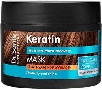 Maska pre obnovu matných a krehkých vlasov Dr. Santé Keratin - 300 ml (E5391)