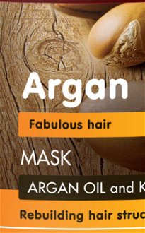Maska pre posilnenie slabých vlasov Dr. Santé Argan - 1000 ml (E5124) + darček zadarmo 5