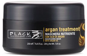 Maska pre poškodené vlasy Black Argan Treatment - 250 ml (01281) + DARČEK ZADARMO 2
