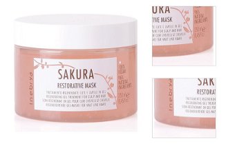 Maska pre regeneráciu vlasov Inebrya Sakura Restorative - 250 ml (771026105) + darček zadarmo 3