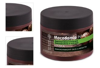 Maska pre rekonštrukciu poškodených vlasov Dr. Santé Macadamia - 300 ml 4