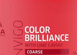Maska pre silné farbené vlasy Wella Invigo Color Brilliance Coarse - 500 ml (81648821) + darček zadarmo 5