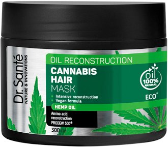 Maska pre slabé a poškodené vlasy Dr. Santé Cannabis Hair - 300 ml 2