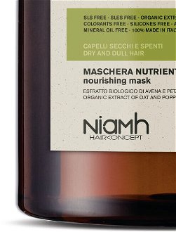Maska pre suché a oslabené vlasy Be Pure Nourishing Niamh - 1000 ml (1364) + darček zadarmo 8