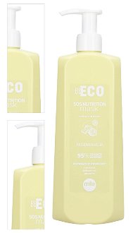 Maska pre uhladenie vlasov Be Eco SOS Nutrition Mila - 900 ml (0105013) + darček zadarmo 4