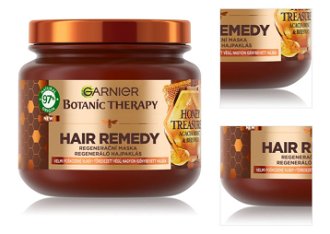 Maska pre veľmi poškodené vlasy Garnier Botanic Therapy Hair Remedy Honey Treasures - 340 ml + darček zadarmo 3