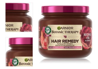 Maska pre vlasy so sklonom k padaniu Garnier Botanic Therapy Hair Remedy Ricinus Oil - 340 ml + DARČEK ZADARMO 4