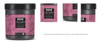 Maska pre vlnité a kučeravé vlasy Black Rose Curly Dream Mask - 1000 ml (102026) + DARČEK ZADARMO 1
