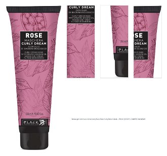 Maska pre vlnité a kučeravé vlasy Black Rose Curly Dream Mask - 250 ml (102027) + darček zadarmo 1