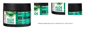 Maska pre všetky typy vlasov Dr. Santé Aloe Vera - 300 ml (E8361) 1