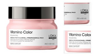 Maska pre žiarivú farbu vlasov Loréal Loréal Professionnel Serie Expert Vitamino Color - 250 ml - L’Oréal Professionnel + DARČEK ZADARMO 3