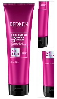 Maska pre žiarivú farbu vlasov Redken Color Extend Magnetics - 250 ml + darček zadarmo 3