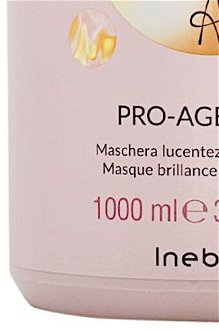 Maska pre žiarivý lesk vlasov Inebrya Ice Cream Argan Age Pro-Age Mask - 1000 ml (771026333) + darček zadarmo 8