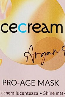 Maska pre žiarivý lesk vlasov Inebrya Ice Cream Argan Age Pro-Age Mask - 1000 ml (771026333) + darček zadarmo 5