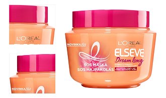 Maska proti lámaniu vlasov Loréal Elseve Dream Long - 300 ml - L’Oréal Paris + darček zadarmo 4
