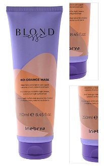 Maska proti oranžovým odleskom Inebrya Blondesse No-Orange Mask - 250 ml (771026233) + darček zadarmo 3