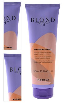 Maska proti oranžovým odleskom Inebrya Blondesse No-Orange Mask - 250 ml (771026233) + DARČEK ZADARMO 4